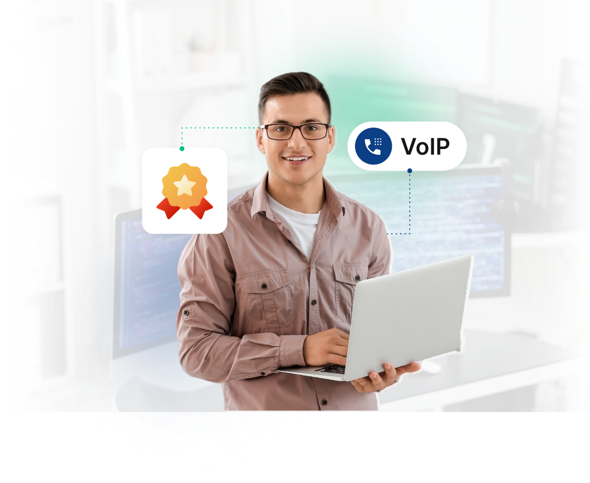 Top VoIP Developers at One Place banner - Hire VoIP Developers about us page